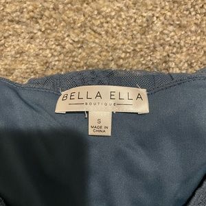 Unworn Women’s size small mid length blue lace dress